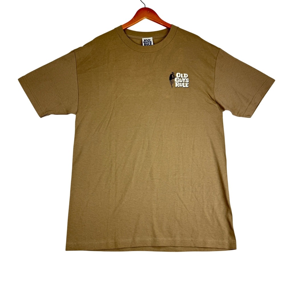 Old Guys Rule Graphic T-Shirt The‎ Older I Get Better I Was Brown L